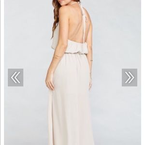 Show Me Your MuMu Dresses - Heather Halter Dress Show Me Your MuMu Dresses - Heather Halter Dress